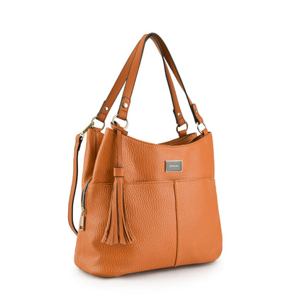 Cartera Dos Asas Tres divisiones Mediana Lucy Camel