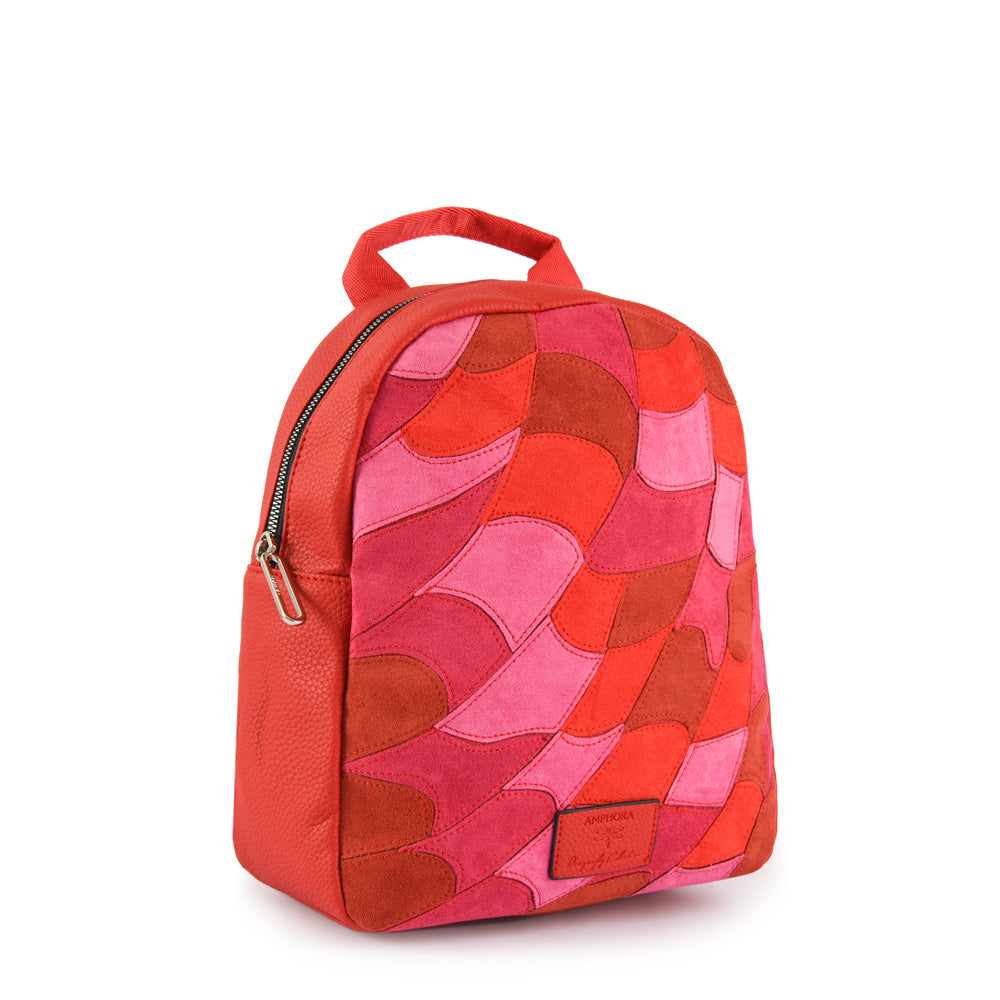 Mochila libelula mediana rojo