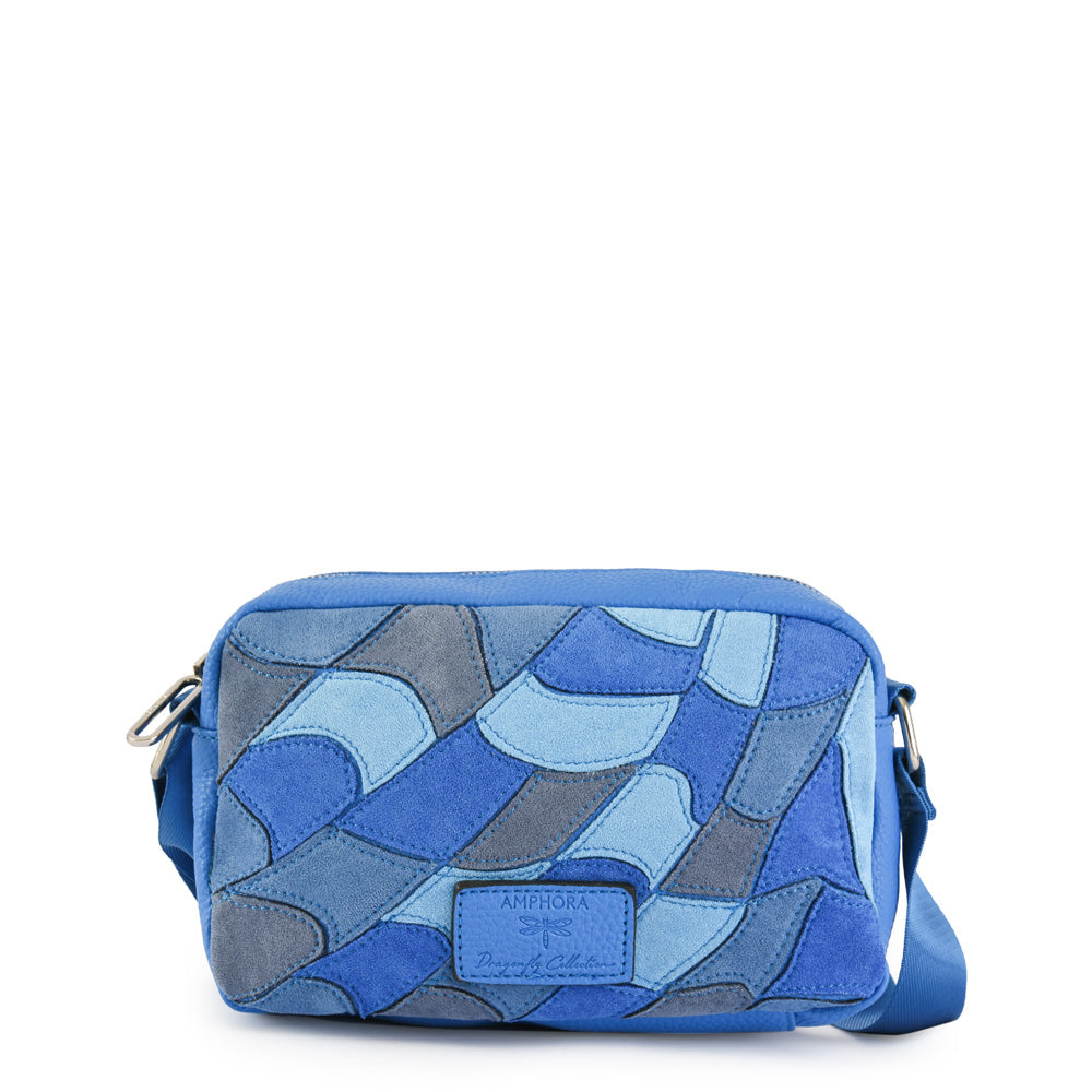 Cartera bandolera libelula pequeña denim