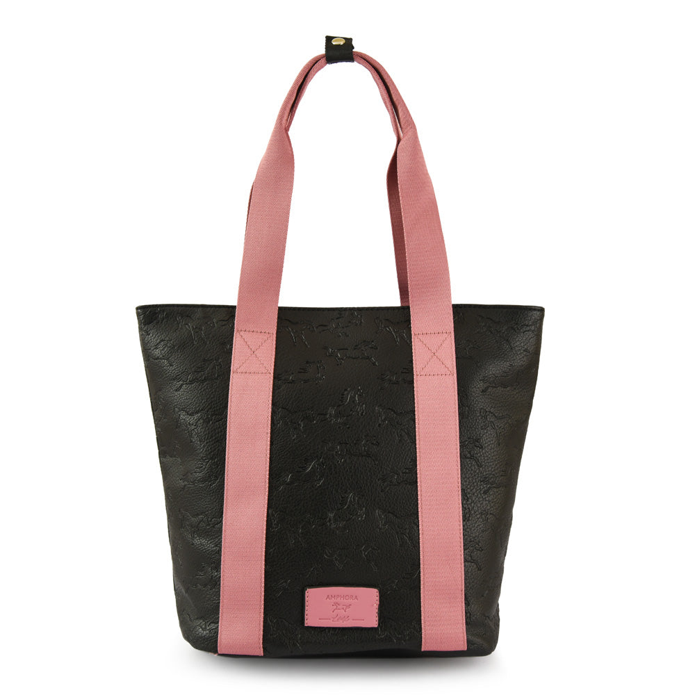 Cartera tote horses mediana