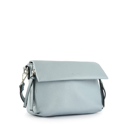 Cartera bandolera mediana yasy celeste