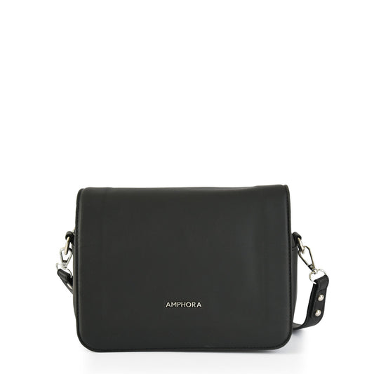 Cartera bandolera mediana ansel negro