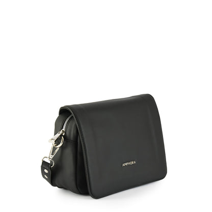 Cartera bandolera mediana ansel negro