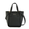Cartera tote clear pequeña negro