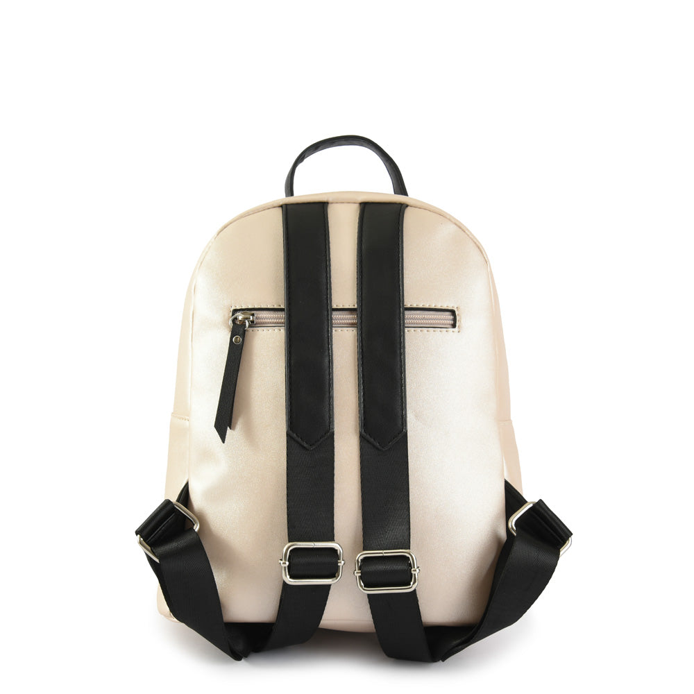 Mochila Mediana Benoit Beige