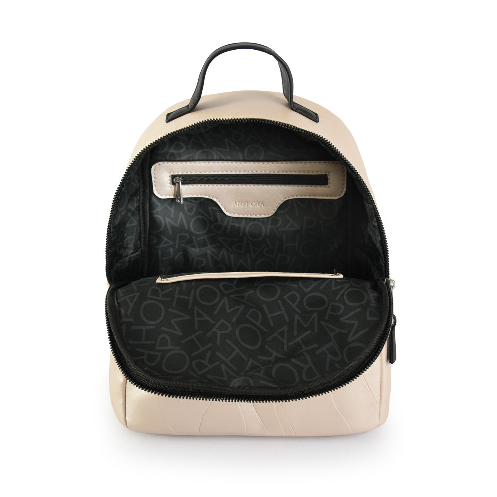 Mochila Mediana Benoit Beige