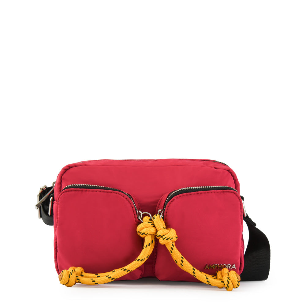 amphora soleil cartera bandolera  mediana fucsia
