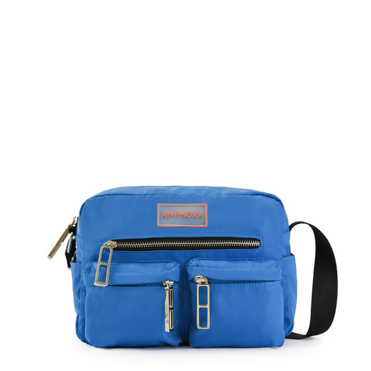 Cartera Bandolera Mediana Dollie Azul