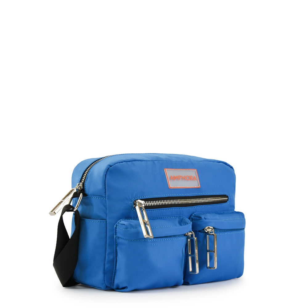 Cartera bandolera dollie mediana azul