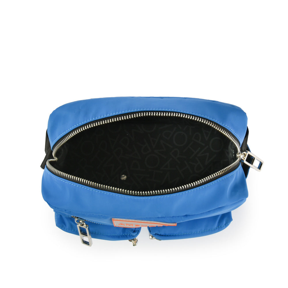Cartera bandolera dollie mediana azul