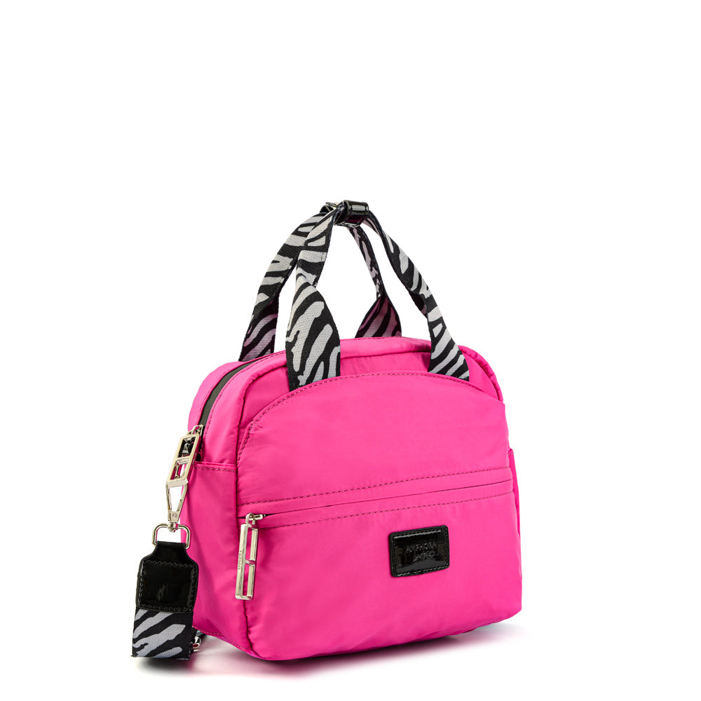 Cartera Bandolera mannu mediana fucsia