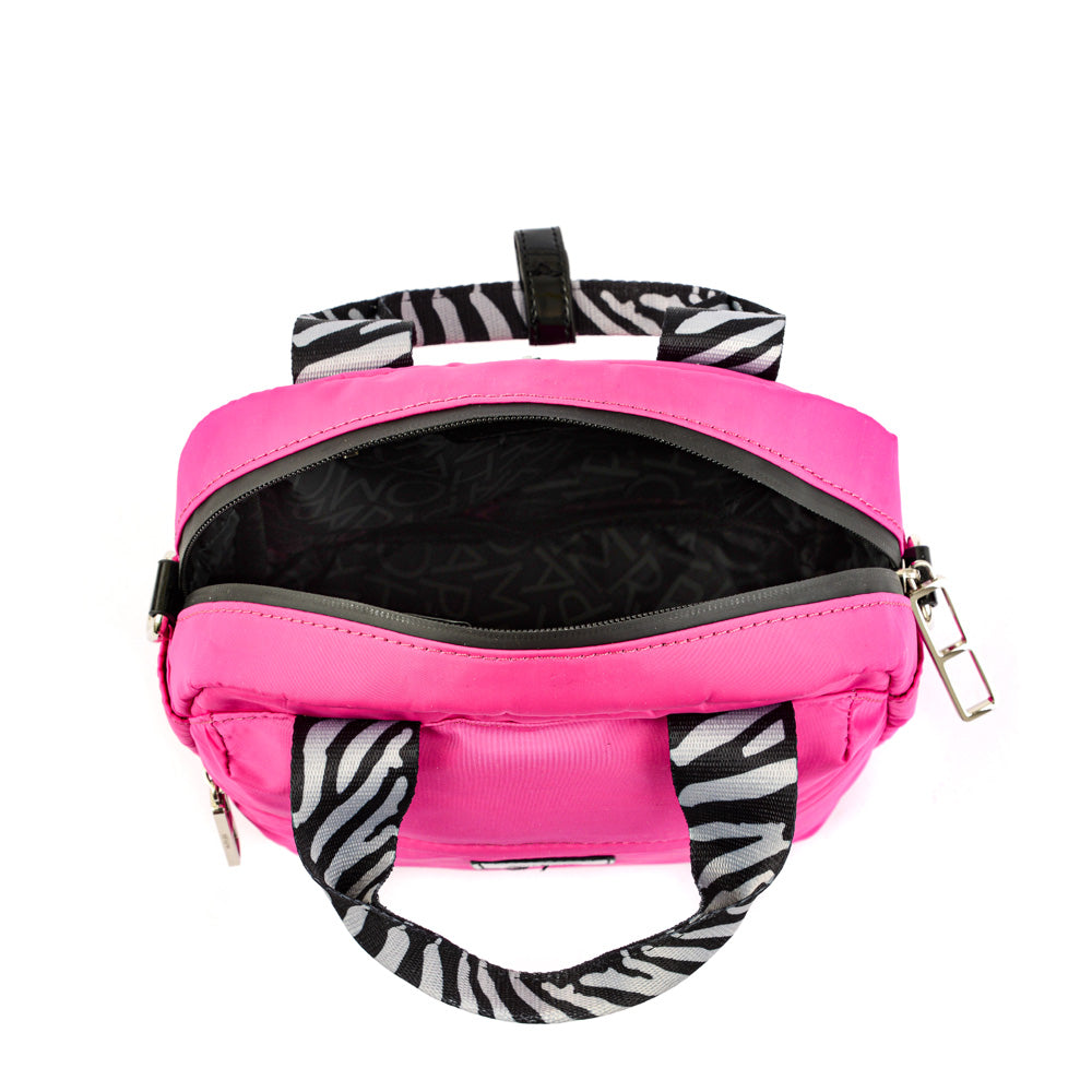 Cartera Bandolera mannu mediana fucsia