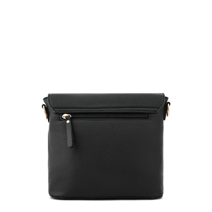 Cartera bandolera mediana grace negro