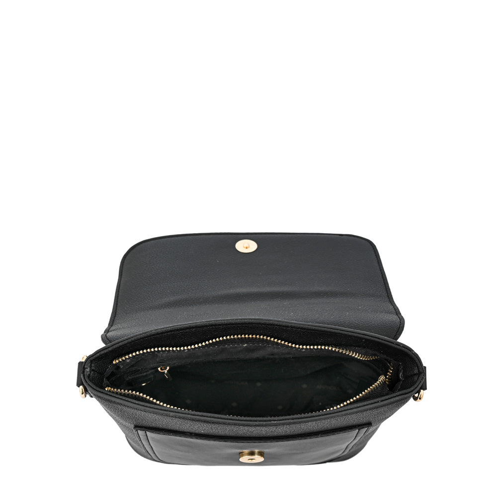 Cartera bandolera mediana grace negro