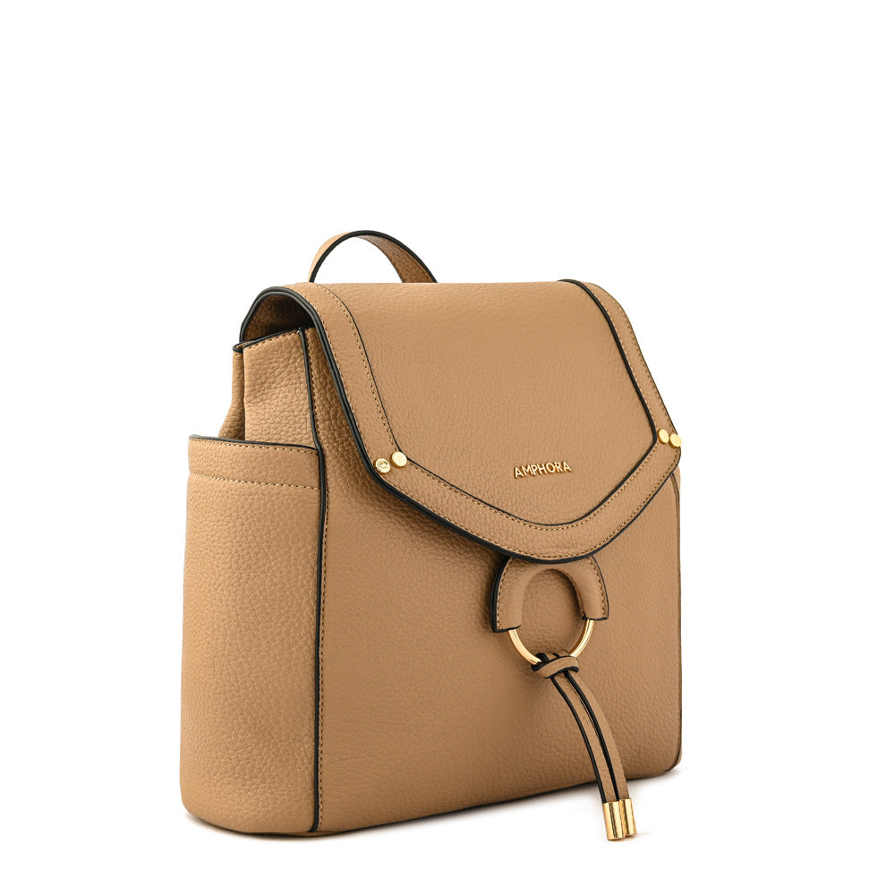 Mochila mediana estambul beige oscuro