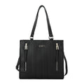 Cartera tote tres divisiones bluma mediana negro