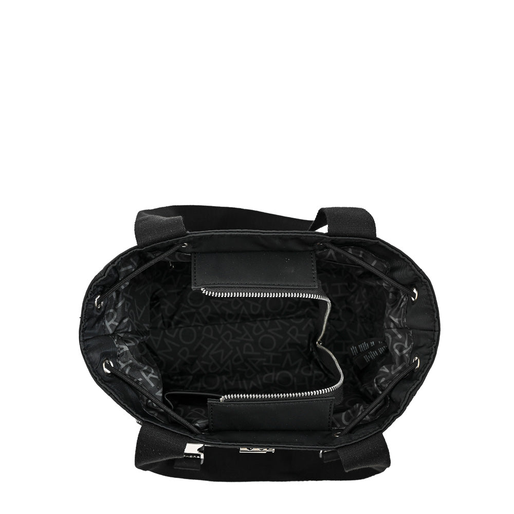 Cartera tote bindi mediana negro