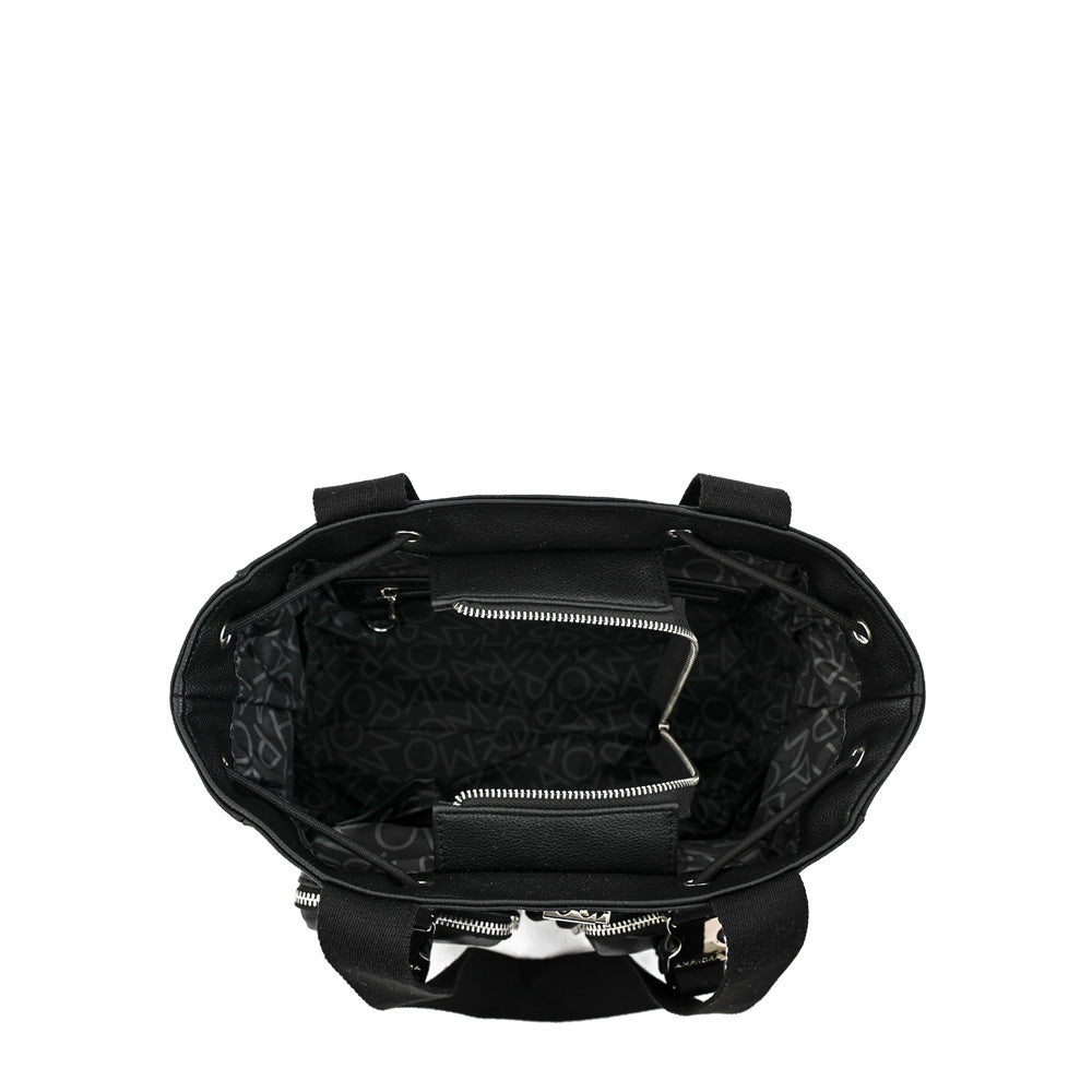 Cartera tote bindi mediana negro especial