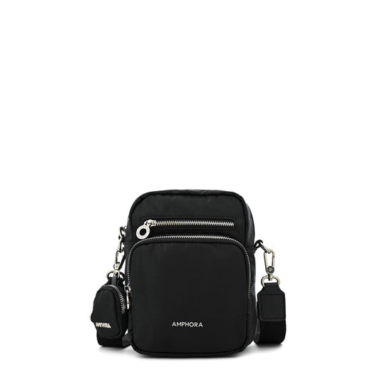 Cartera bandolera pequeña maia negro