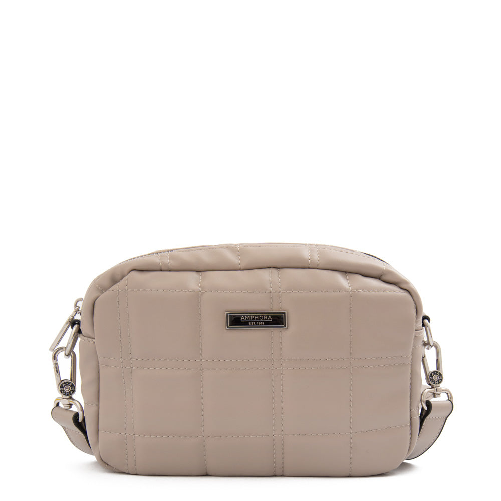 Cartera bandolera croacia pequeña taupe