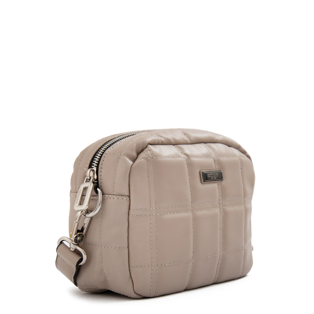 Cartera bandolera croacia pequeña taupe