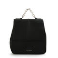 Mochila con tapa carol mediana negro