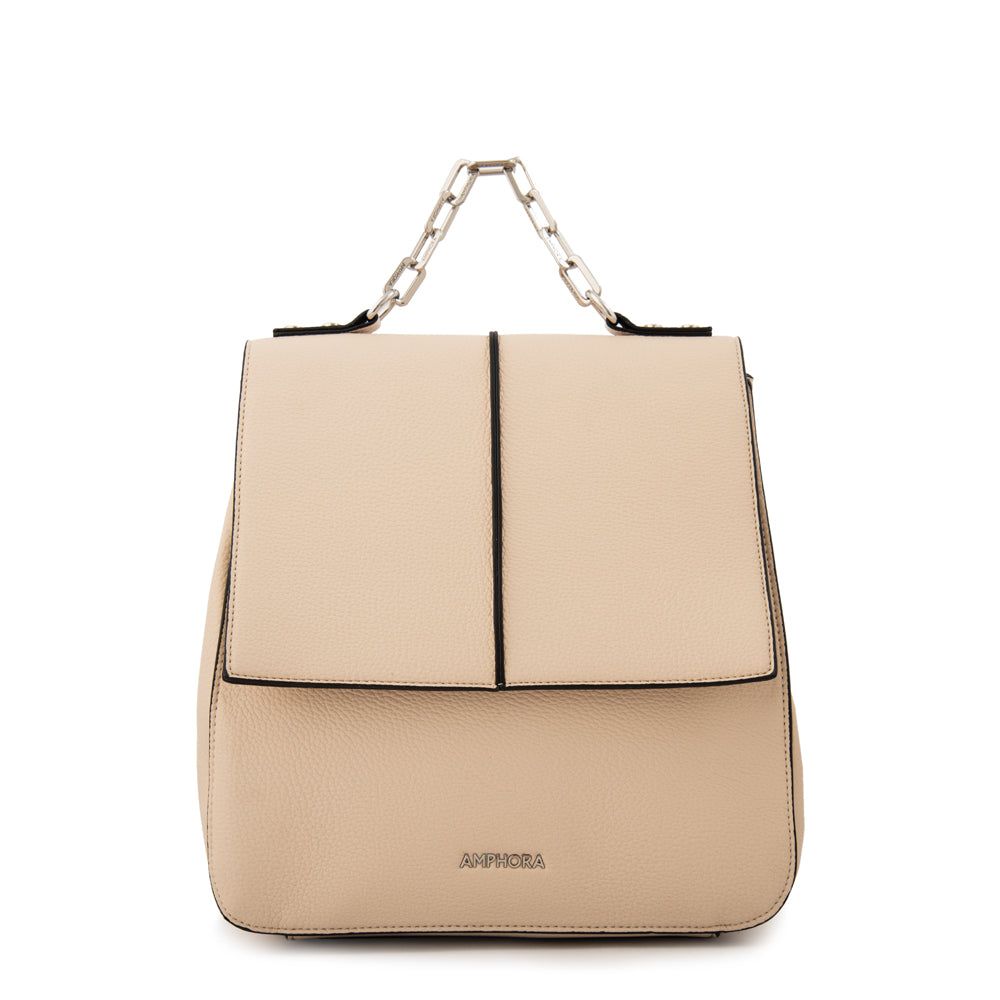 Mochila con tapa carol mediana
