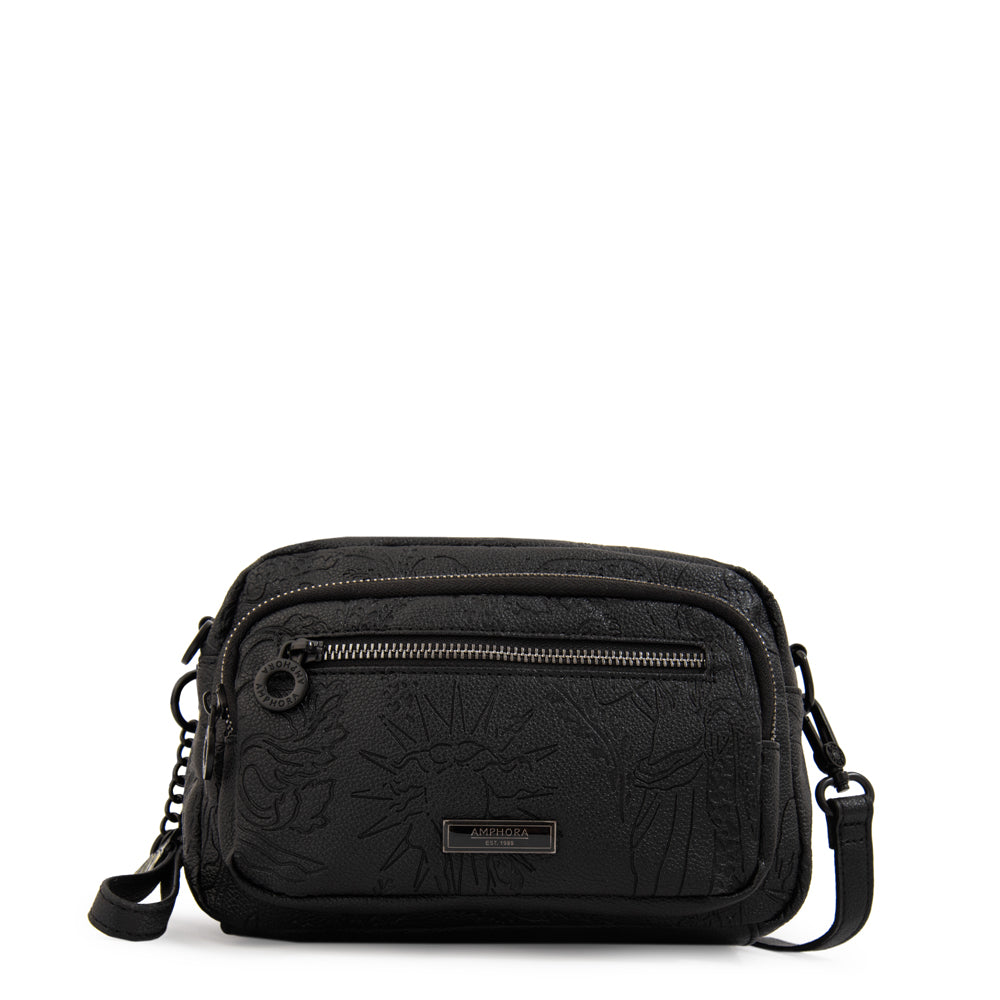 Cartera bandolera voyage pequeña negro