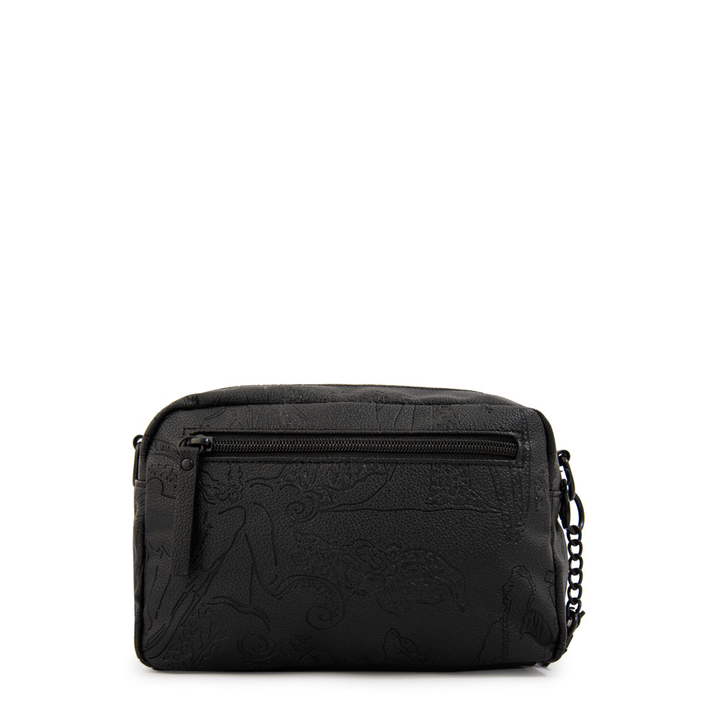 Cartera bandolera voyage pequeña negro