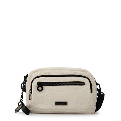Cartera Bandolera voyage pequeña blanco