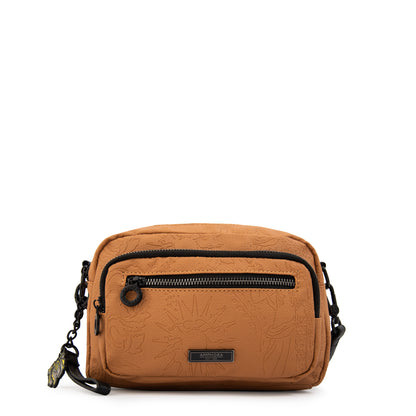 Cartera Bandolera voyage pequeña camel