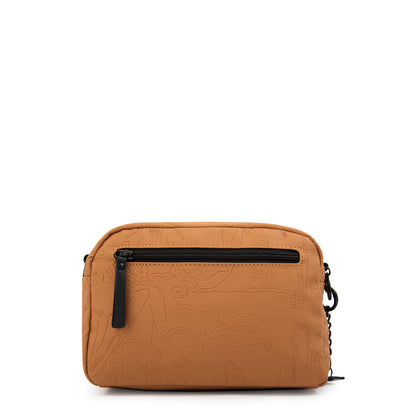 Cartera Bandolera voyage pequeña camel