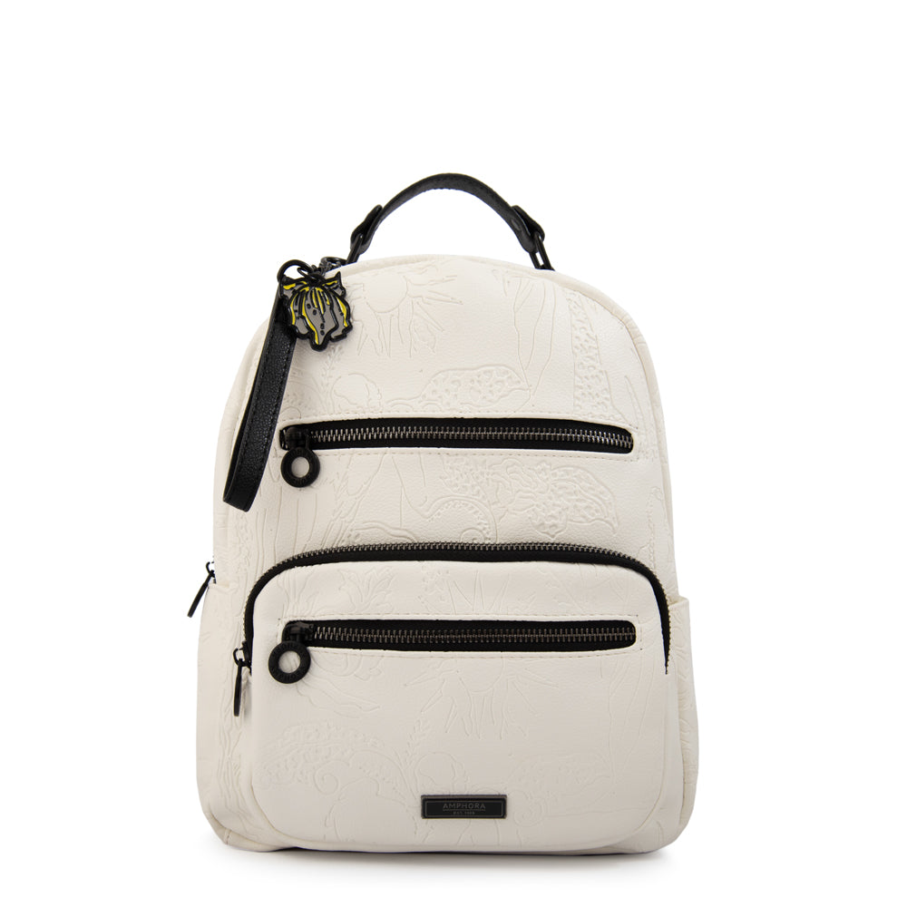 Mochila voyage mediana blanco