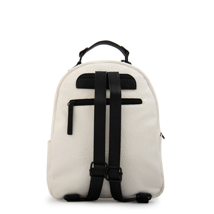 Mochila voyage mediana blanco