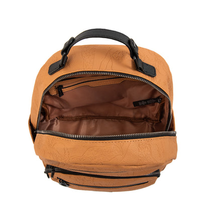 Mochila voyage mediana camel