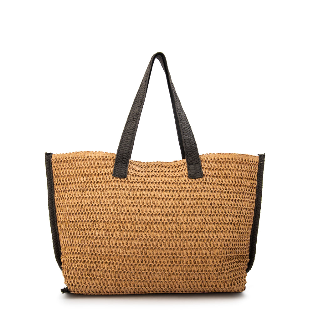 Bolso novi grande beige oscuro