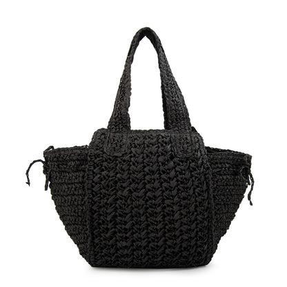 Bolso pistacho grande negro