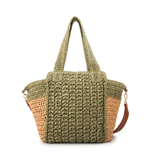 Bolso pistacho grande verde oliva