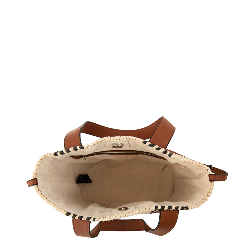 Bolso guadalupe mediana café