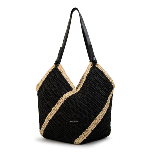 Bolso pirita grande negro
