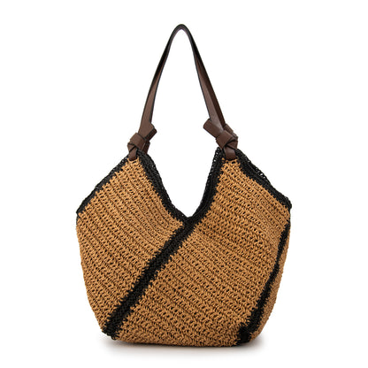 Bolso pirita grande beige oscuro