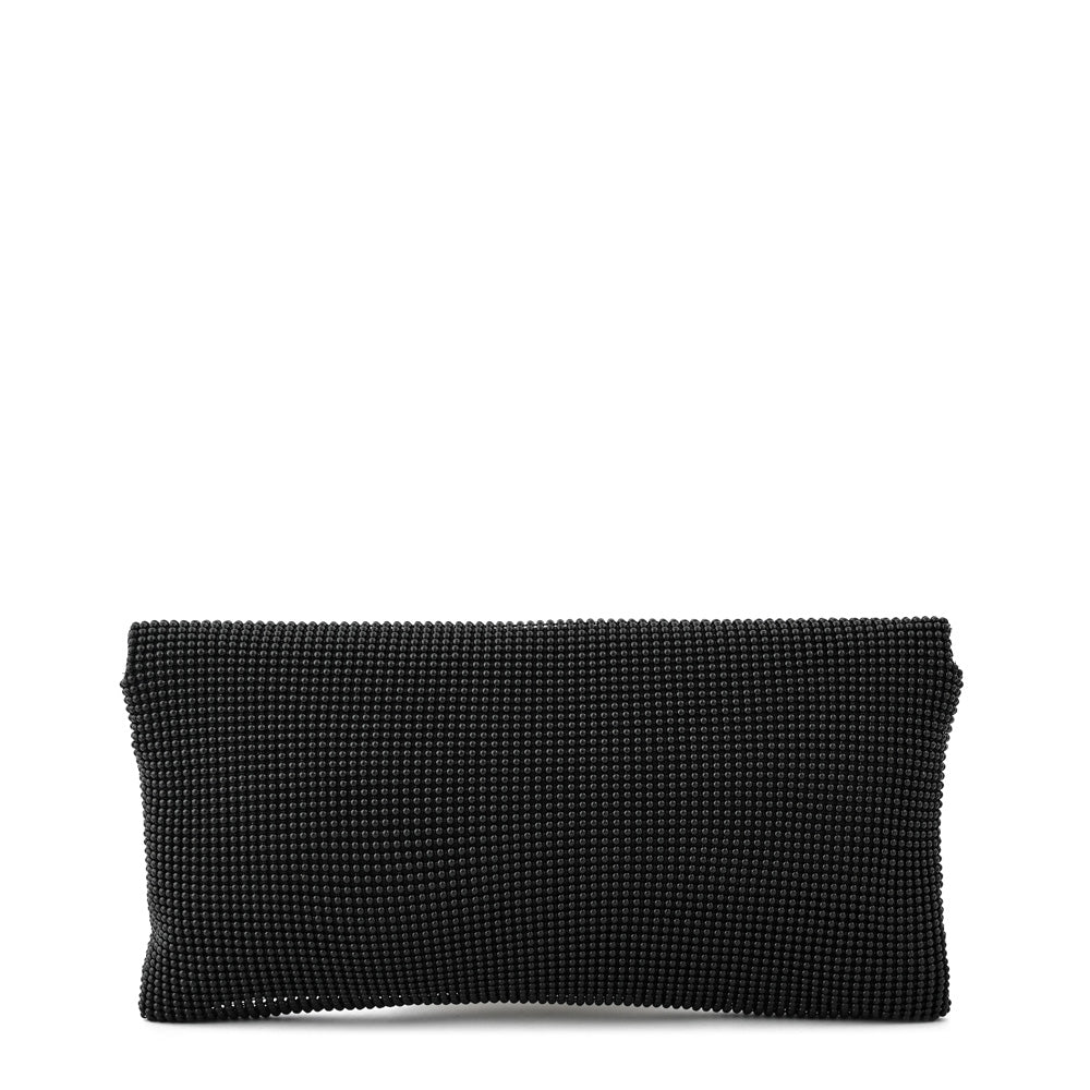 Cartera fiesta con tapa smith pequeña negro