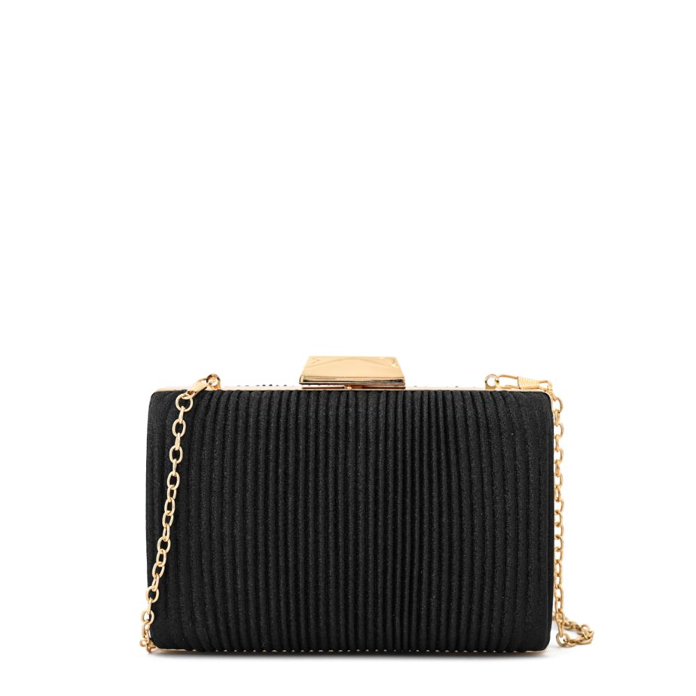 Cartera de fiesta jones negro