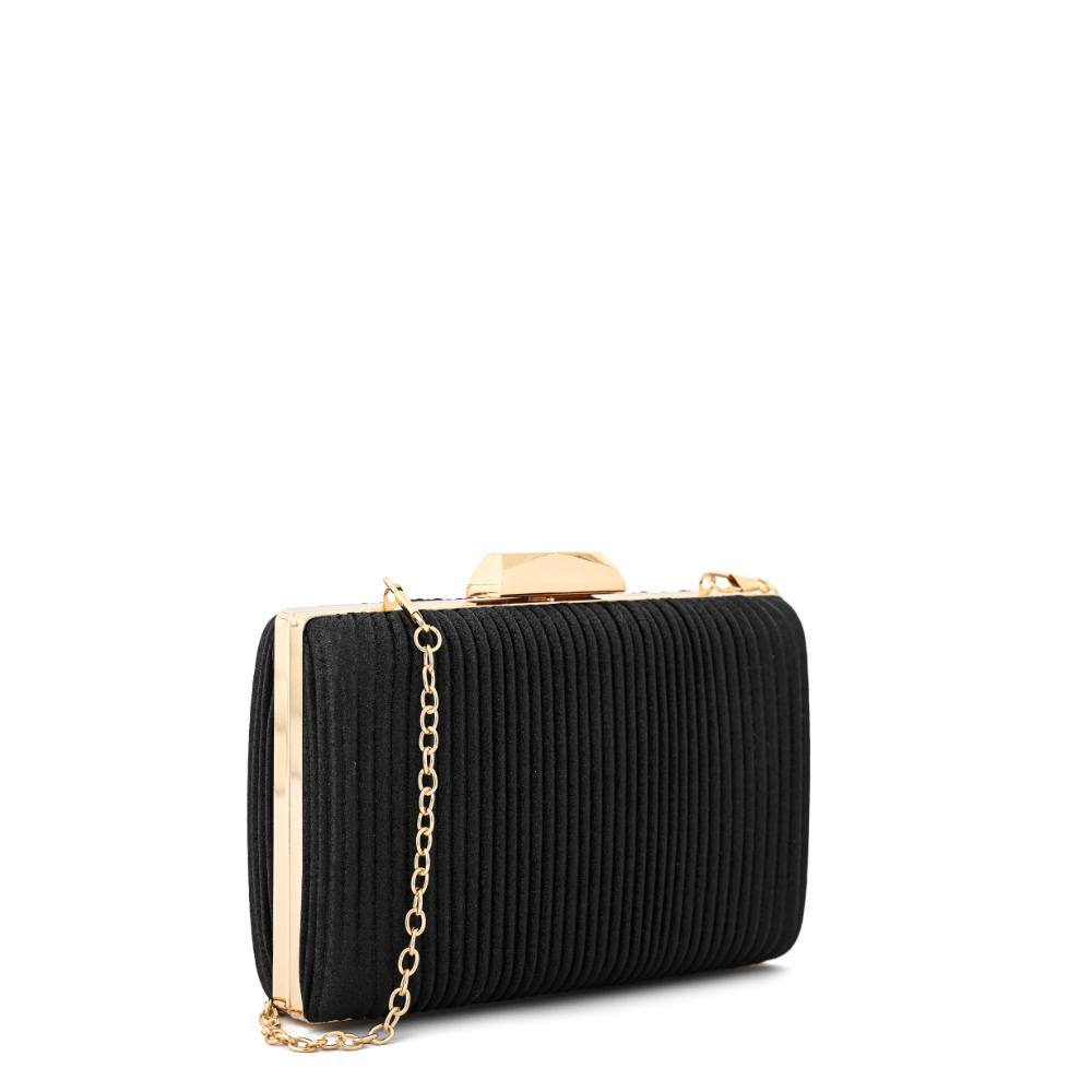 Cartera de fiesta jones negro