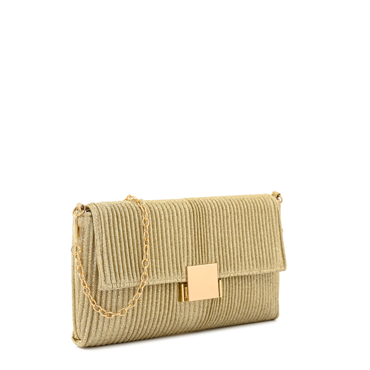 Cartera de fiesta davies dorado