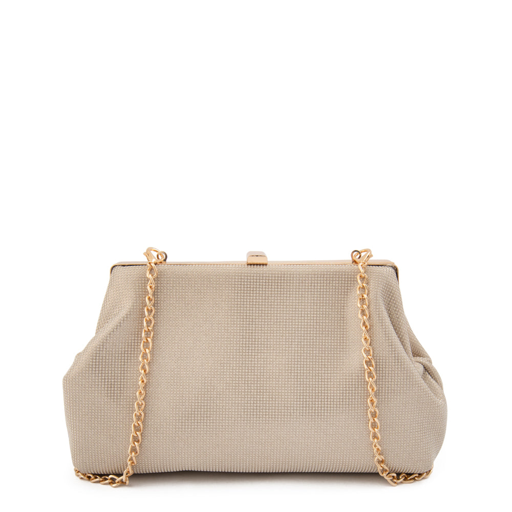 Cartera fiesta evans plateado oscuro