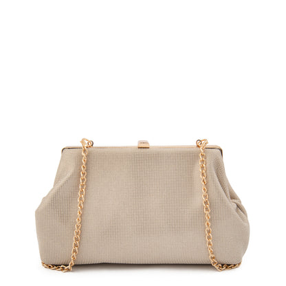 Cartera fiesta evans plateado oscuro