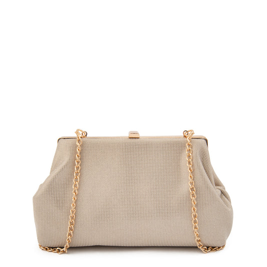 Cartera fiesta evans plateado oscuro