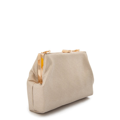 Cartera fiesta evans plateado oscuro