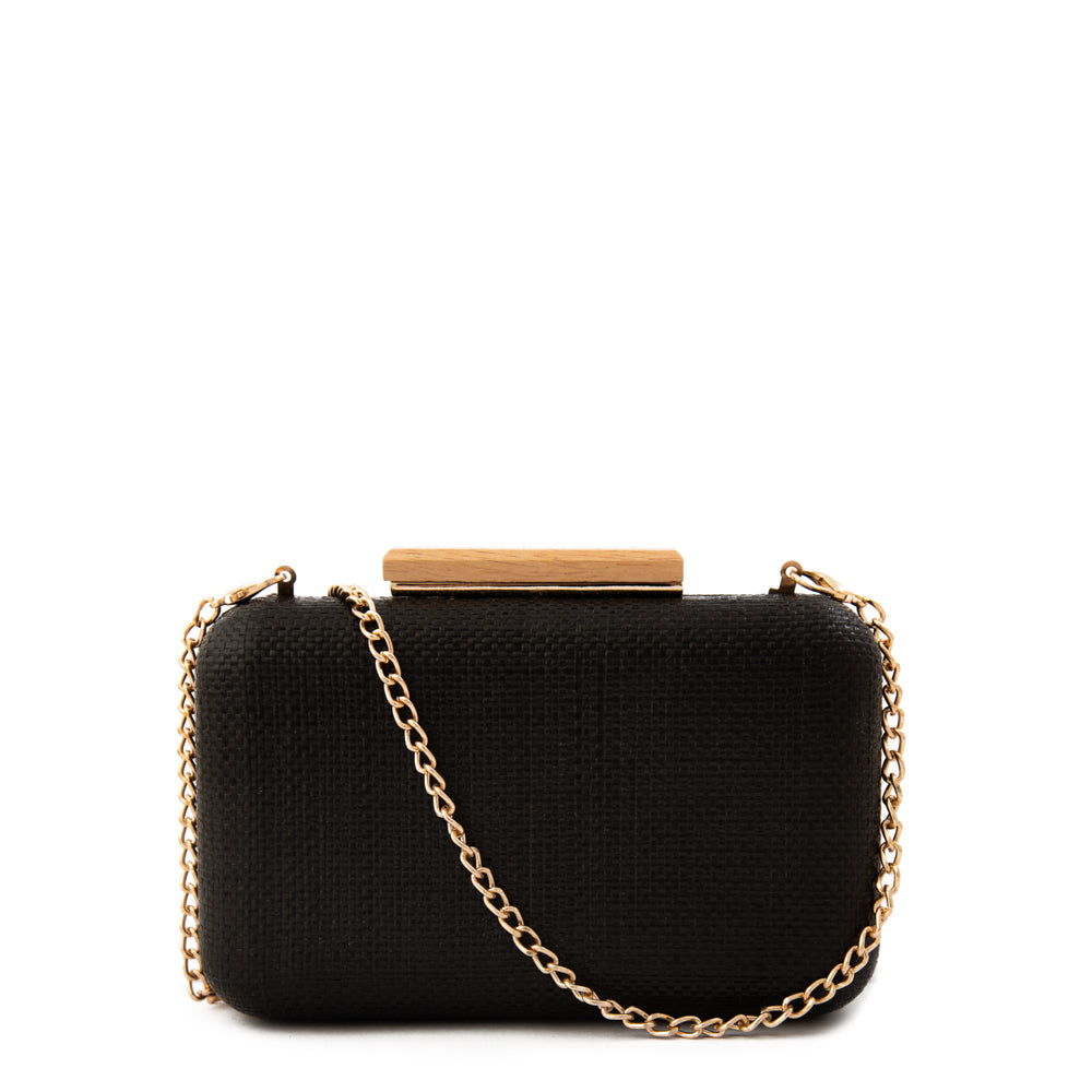 Cartera fiesta lewis pequeña gris oscuro